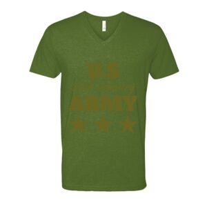 Next Level Fitted CVC V-Neck Tee Thumbnail