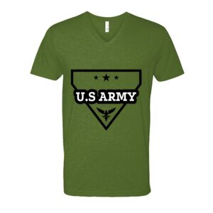 Next Level Fitted CVC V-Neck Tee Thumbnail