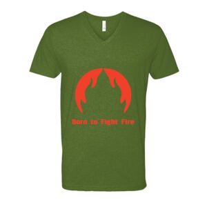 Next Level Fitted CVC V-Neck Tee Thumbnail