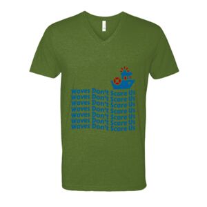Next Level Fitted CVC V-Neck Tee Thumbnail