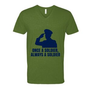 Next Level Fitted CVC V-Neck Tee Thumbnail