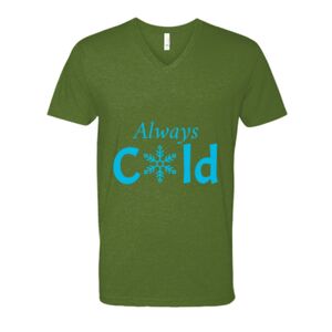 Next Level Fitted CVC V-Neck Tee Thumbnail