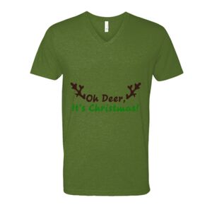 Next Level Fitted CVC V-Neck Tee Thumbnail
