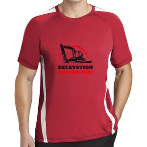 Sport Tek Colorblock PosiCharge Competitor Tee Thumbnail