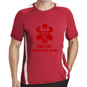 Sport Tek Colorblock PosiCharge Competitor Tee Thumbnail