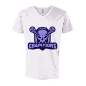 Next Level Cotton V Neck Tee Thumbnail