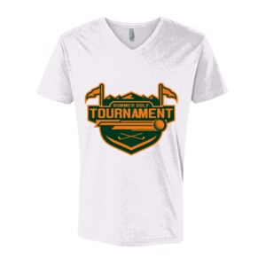 Next Level Cotton V Neck Tee Thumbnail