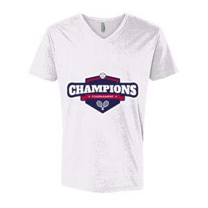 Next Level Cotton V Neck Tee Thumbnail