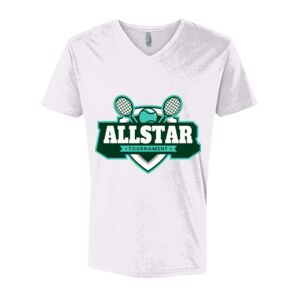 Next Level Cotton V Neck Tee Thumbnail