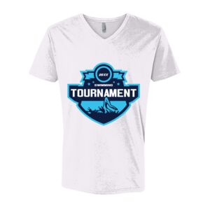 Next Level Cotton V Neck Tee Thumbnail