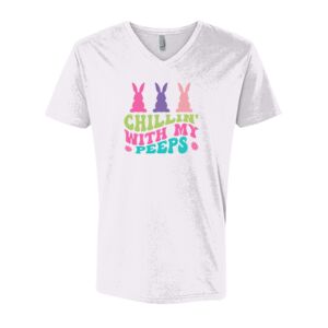 Next Level Cotton V Neck Tee Thumbnail