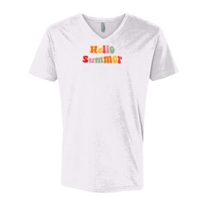 Next Level Cotton V Neck Tee Thumbnail