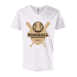 Next Level Cotton V Neck Tee Thumbnail