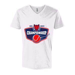 Next Level Cotton V Neck Tee Thumbnail