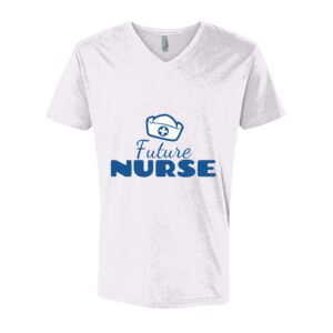 Next Level Cotton V Neck Tee Thumbnail