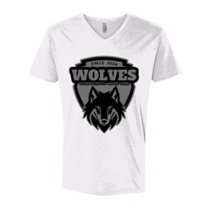 Next Level Cotton V Neck Tee Thumbnail