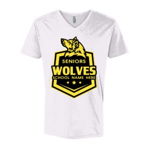 Next Level Cotton V Neck Tee Thumbnail