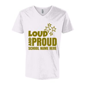 Next Level Cotton V Neck Tee Thumbnail