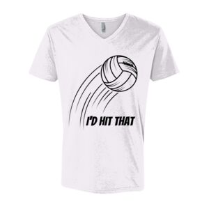 Next Level Cotton V Neck Tee Thumbnail