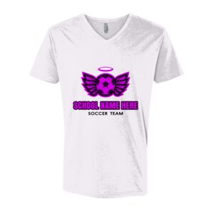 Next Level Cotton V Neck Tee Thumbnail
