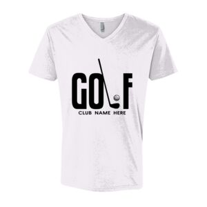 Next Level Cotton V Neck Tee Thumbnail