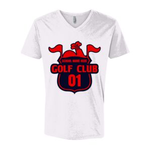 Next Level Cotton V Neck Tee Thumbnail