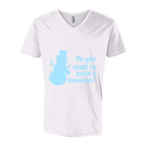 Next Level Cotton V Neck Tee Thumbnail