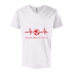 Next Level Cotton V Neck Tee Thumbnail