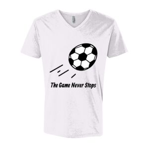 Next Level Cotton V Neck Tee Thumbnail