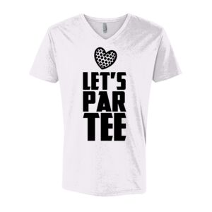 Next Level Cotton V Neck Tee Thumbnail