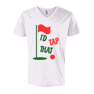 Next Level Cotton V Neck Tee Thumbnail