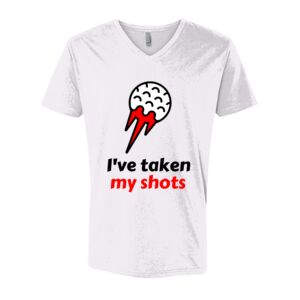 Next Level Cotton V Neck Tee Thumbnail