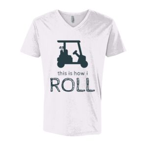 Next Level Cotton V Neck Tee Thumbnail