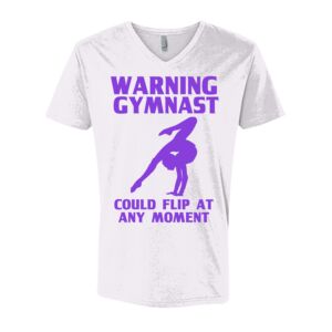 Next Level Cotton V Neck Tee Thumbnail