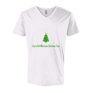 Next Level Cotton V Neck Tee Thumbnail