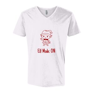 Next Level Cotton V Neck Tee Thumbnail