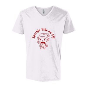 Next Level Cotton V Neck Tee Thumbnail