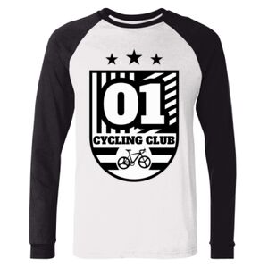 BELLA + CANVAS Long Sleeve Jersey Baseball Tee Thumbnail