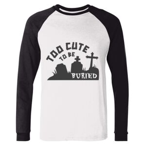BELLA + CANVAS Long Sleeve Jersey Baseball Tee Thumbnail