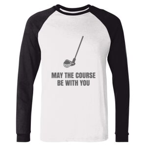 BELLA + CANVAS Long Sleeve Jersey Baseball Tee Thumbnail