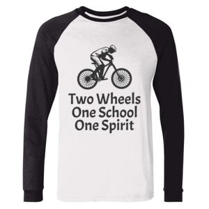 BELLA + CANVAS Long Sleeve Jersey Baseball Tee Thumbnail