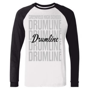 BELLA + CANVAS Long Sleeve Jersey Baseball Tee Thumbnail