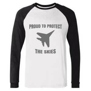 BELLA + CANVAS Long Sleeve Jersey Baseball Tee Thumbnail