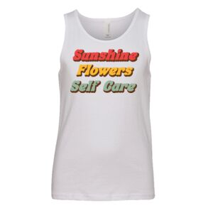 BELLA + CANVAS Youth Jersey Tank Thumbnail