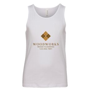BELLA + CANVAS Youth Jersey Tank Thumbnail