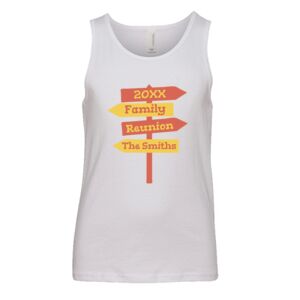 BELLA + CANVAS Youth Jersey Tank Thumbnail