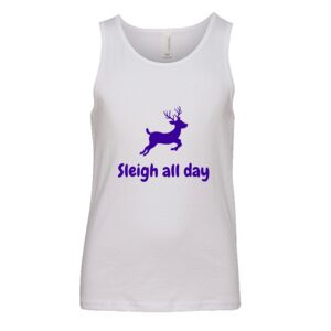 BELLA + CANVAS Youth Jersey Tank Thumbnail