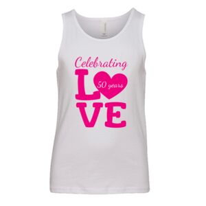BELLA + CANVAS Youth Jersey Tank Thumbnail