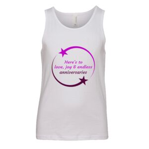 BELLA + CANVAS Youth Jersey Tank Thumbnail