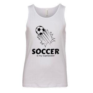 BELLA + CANVAS Youth Jersey Tank Thumbnail